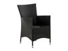 Σετ Τραπέζι και καρέκλες Comfort Garden 1331 (Μαύρο)