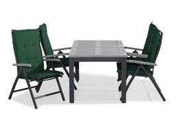 Conjunto de mesa y sillas Comfort Garden 1522 (Verde)