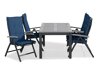 Conjunto de mesa y sillas Comfort Garden 1522 (Azul)