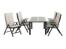 Laua ja toolide komplekt Comfort Garden 1533 (Valge)