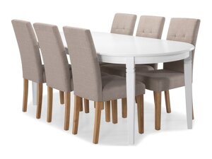 Маса и столове за трапезария Scandinavian Choice 866
