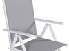 Outdoor-Stuhl Dallas 740 (Grau + Weiß)