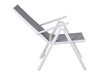 Outdoor-Stuhl Dallas 740 (Grau + Weiß)