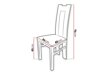 Krēsls Sparks 109 (Eko āda Soft 011 Venge)
