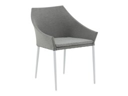 Outdoor-Stuhl Dallas 2563 (Weiß + Grau)