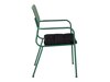 Καρέκλα εξωτερικού χώρου Dallas 2773 (Πράσινο + Μαύρο)