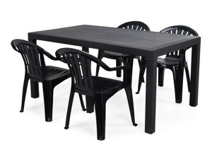 Conjunto de mesa e cadeiras Comfort Garden 314