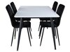 Маса и столове за трапезария Dallas 2733 (Черен)