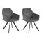 Набор стульев Denton 149 (Серый + Чёрный)