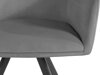 Καρέκλα Denton 149 (Γκρι + Μαύρο)