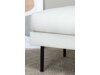 Conjunto de muebles tapizado Dallas F105 (Negro + Beige)