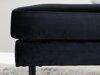 Set mobilier tapițat Dallas F105 (Negru)