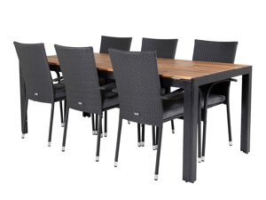 Conjunto de mesa y sillas Dallas 586