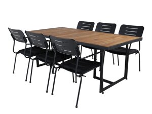 Asztal és szék garnitúra Dallas 2931