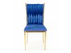 Cadeira Houston 1139 (Azul + Dourado)