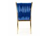 Kėdė Houston 1139 (Mėlyna + Auksinė)