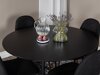 Маса и столове за трапезария Dallas 1470 (Черен + Opex)