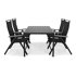 Laua ja toolide komplekt Comfort Garden 1121