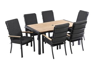Conjunto de mesa y sillas Cortland 150
