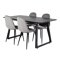 Conjunto de comedor Dallas 1616 (Gris)