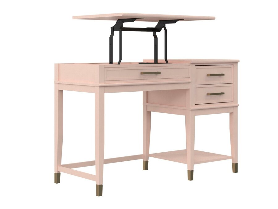 Darba galds CosmoLiving by Cosmopolitan A102 (Gaiši rozā)