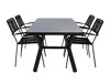Tisch und Stühle Dallas 2193 (Schwarz)