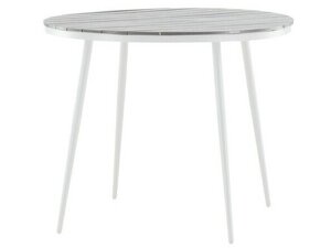 Outdoor-Tisch Dallas 2463 (Weiß + Grau)