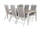 Стол и стулья Dallas 2492 (Серый + Белый)