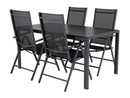 Tisch und Stühle Dallas 2752 (Schwarz)
