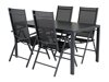 Laua ja toolide komplekt Dallas 2752 (Must)