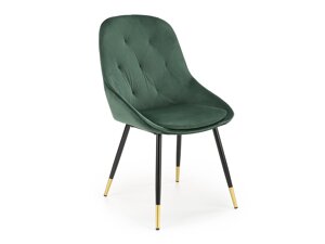 Καρέκλα Houston 996 (Σκούρο πράσινο + Μαύρο)