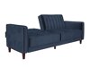 Divano letto Tulsa 187 (Blu)