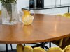 Маса и столове за трапезария Dallas 310 (Жълт + Черен)