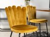 Маса и столове за трапезария Dallas 315 (Жълт + Черен)