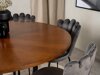 Маса и столове за трапезария Dallas 315 (Сив + Черен)