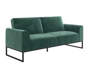 Kavč z ležiščem CosmoLiving by Cosmopolitan 125 (Črna + Zelena)