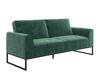 Разтегателен диван CosmoLiving by Cosmopolitan 125 (Черен + Зелен)