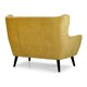 Dīvāns Milford A101 (Dzeltens)