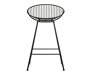 Нисък бар стол CosmoLiving by Cosmopolitan 139 (Черен)