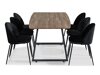 Set sala da pranzo Scandinavian Choice 788 (Nero)