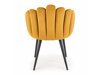 Cadeira Houston 976 (Amarelo escuro + Preto)