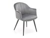 Sedia Houston 1285 (Grigio + Nero)