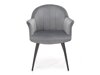 Silla Houston 1285 (Gris + Negro)