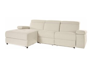 Ρυθμιζόμενος γωνιακός καναπές Denton 698 (Beige)