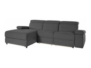 Ρυθμιζόμενος γωνιακός καναπές Denton 701 (Ανθρακί)