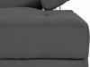 Ρυθμιζόμενος γωνιακός καναπές Denton 704 (Ανθρακί)