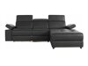 Sillón reclinable de ángulo suave Denton 705 (Negro)
