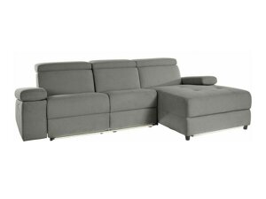 Ρυθμιζόμενος γωνιακός καναπές Denton 710 (Γκρι)