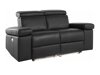 Sofá reclinable Denton 721 (Negro)