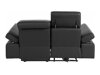 Sofá reclinable Denton 721 (Negro)